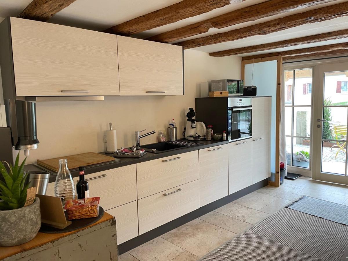 Am Rathaus 1 Apartment Huefingen Luaran gambar